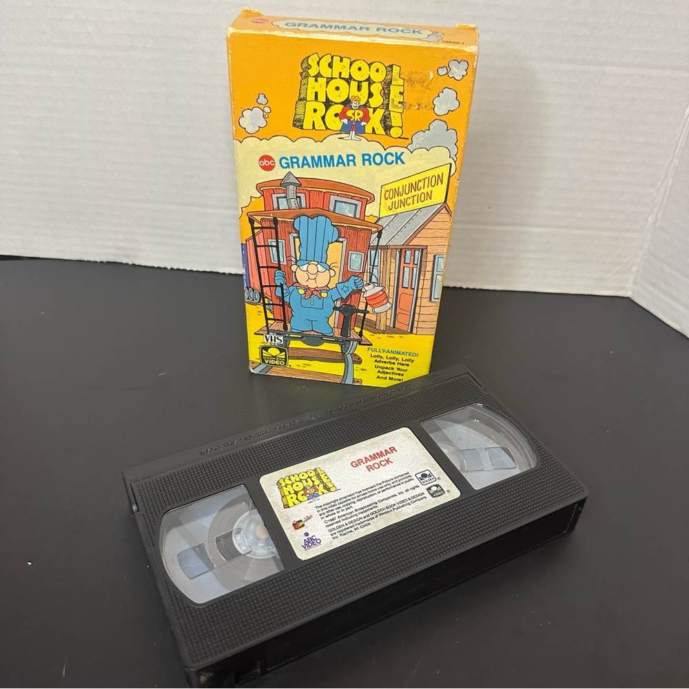 School House Rock - Grammar Rock VHS 1987 Golden Book Video Tape (Conjunction)